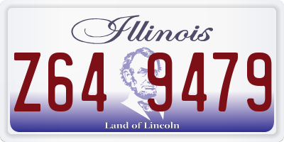 IL license plate Z649479