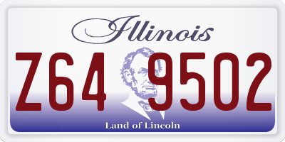 IL license plate Z649502