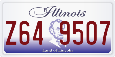 IL license plate Z649507