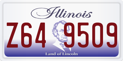 IL license plate Z649509