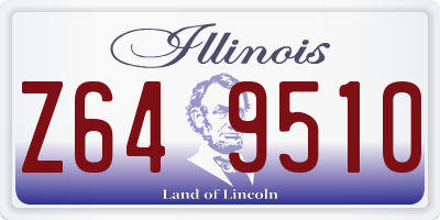 IL license plate Z649510