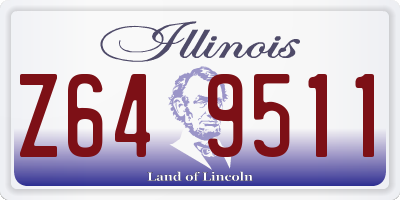 IL license plate Z649511