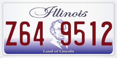 IL license plate Z649512