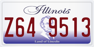 IL license plate Z649513