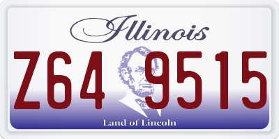 IL license plate Z649515