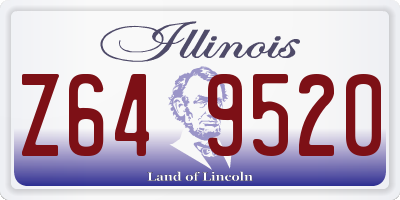 IL license plate Z649520