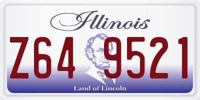 IL license plate Z649521