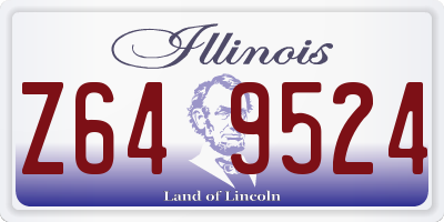 IL license plate Z649524