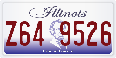 IL license plate Z649526