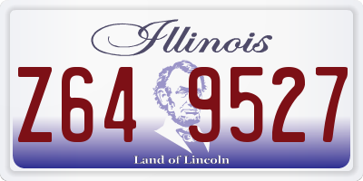 IL license plate Z649527