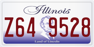 IL license plate Z649528