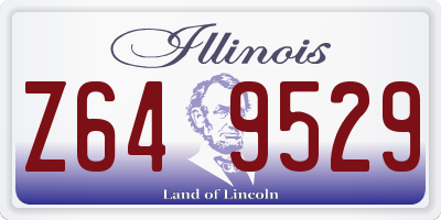 IL license plate Z649529