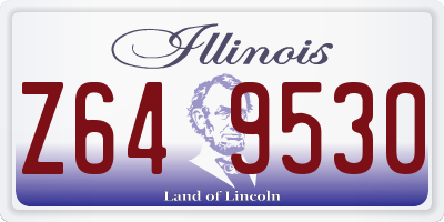 IL license plate Z649530