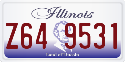 IL license plate Z649531
