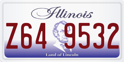 IL license plate Z649532