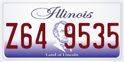 IL license plate Z649535