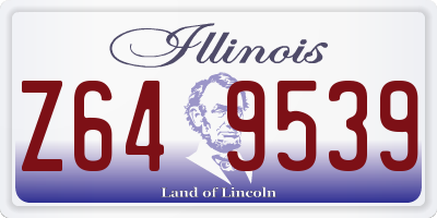IL license plate Z649539