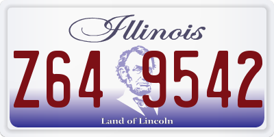 IL license plate Z649542