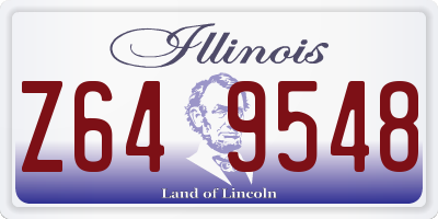 IL license plate Z649548