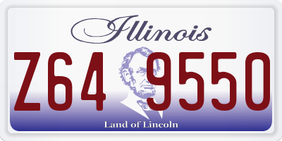 IL license plate Z649550