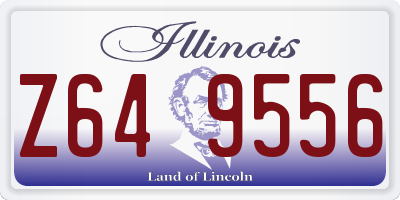 IL license plate Z649556