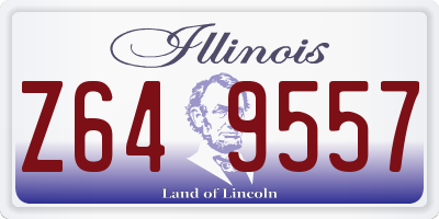 IL license plate Z649557