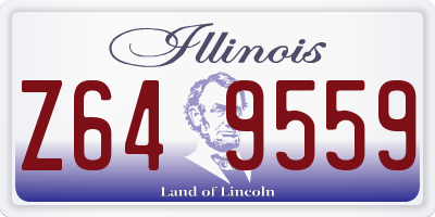 IL license plate Z649559