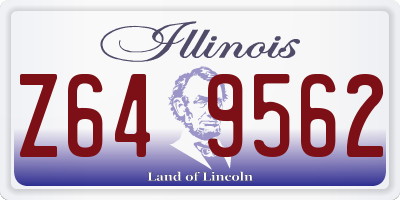 IL license plate Z649562