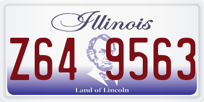 IL license plate Z649563