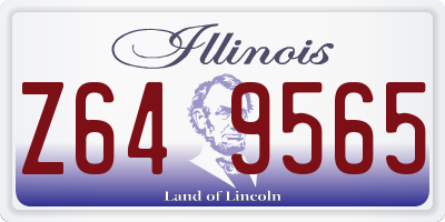IL license plate Z649565