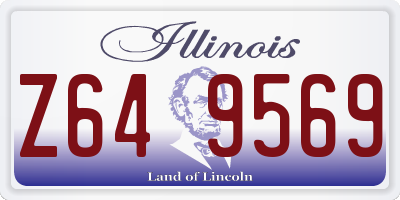 IL license plate Z649569