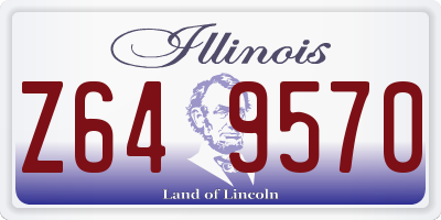 IL license plate Z649570