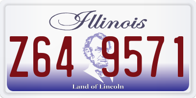 IL license plate Z649571
