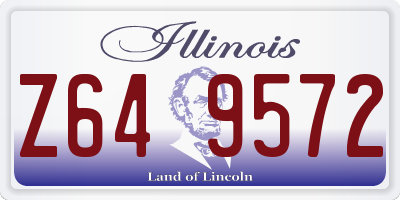 IL license plate Z649572