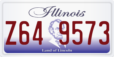 IL license plate Z649573