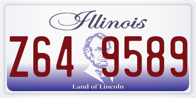IL license plate Z649589
