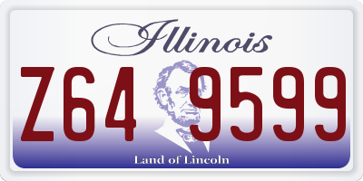 IL license plate Z649599