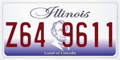 IL license plate Z649611