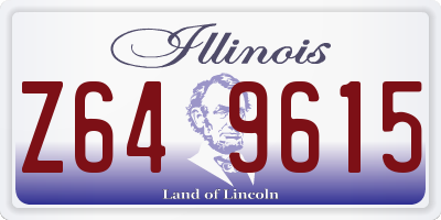 IL license plate Z649615