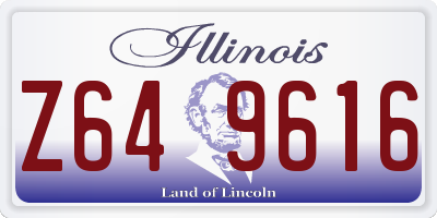IL license plate Z649616