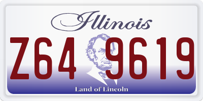 IL license plate Z649619