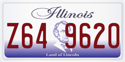 IL license plate Z649620