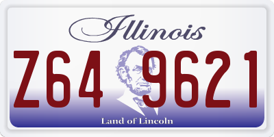IL license plate Z649621