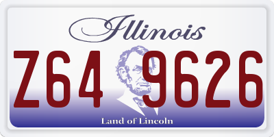 IL license plate Z649626