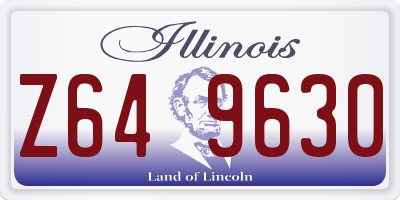 IL license plate Z649630