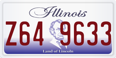 IL license plate Z649633
