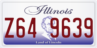 IL license plate Z649639