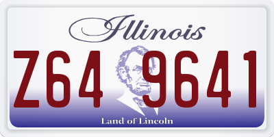 IL license plate Z649641
