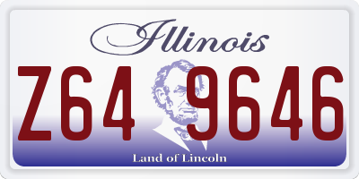 IL license plate Z649646