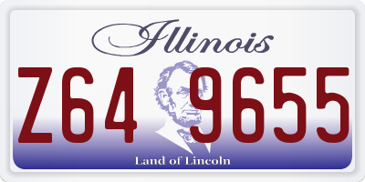 IL license plate Z649655